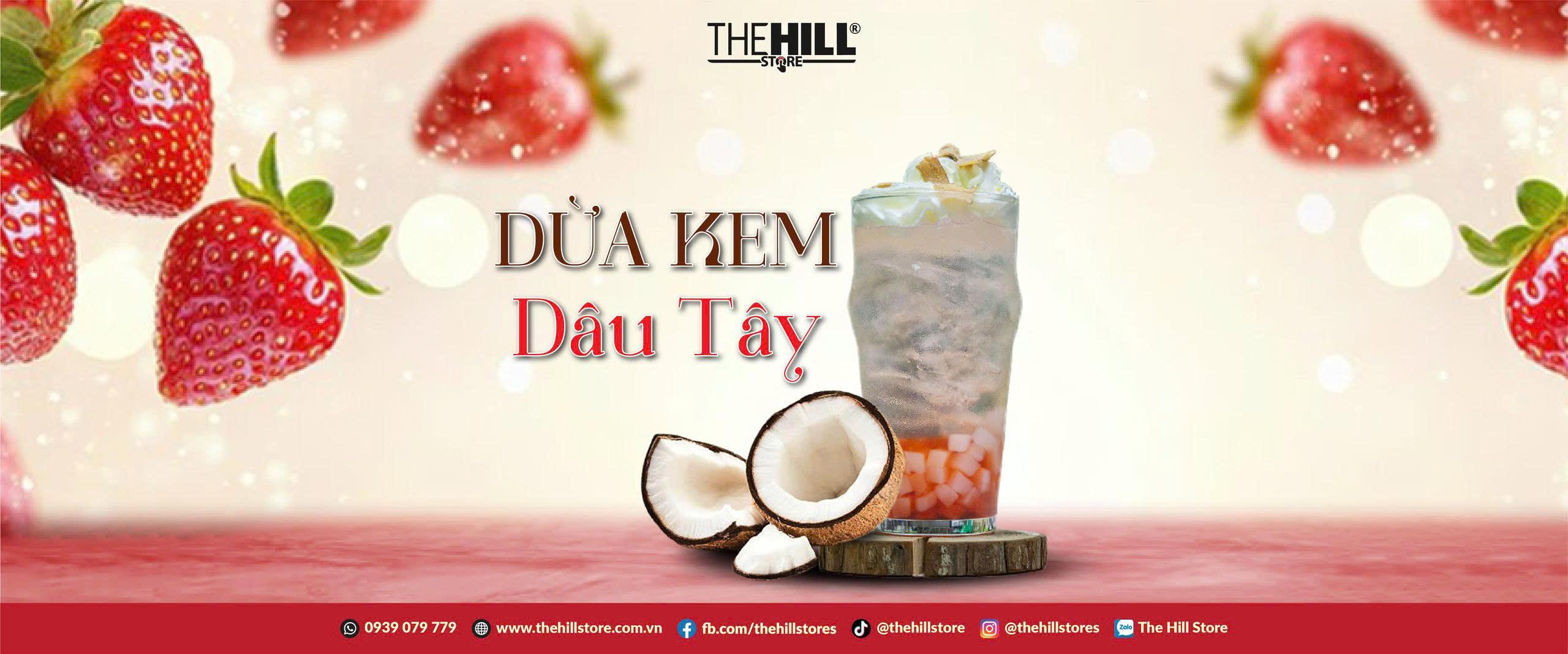 💥 DỪA KEM DÂU TÂY – GIẢI PHÁP LÀM MỚI MENU CHO CHỦ QUÁN
