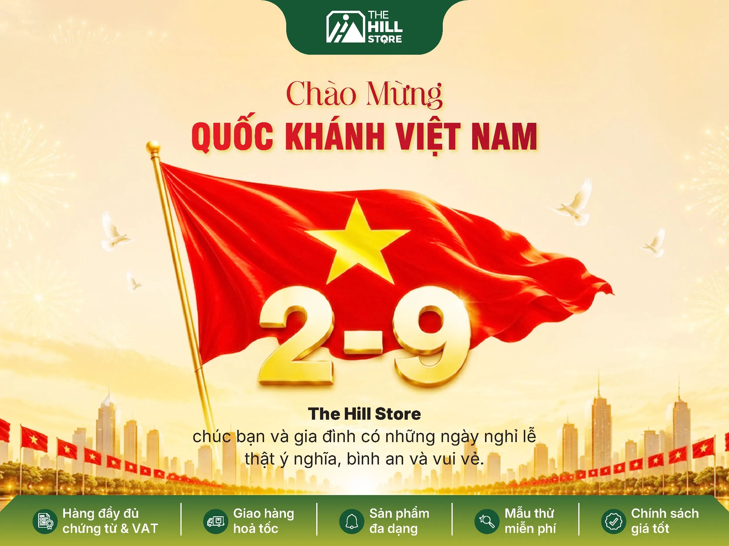 Chào mừng quốc khánh 2/9 - tự hào một dải non sông việt nam