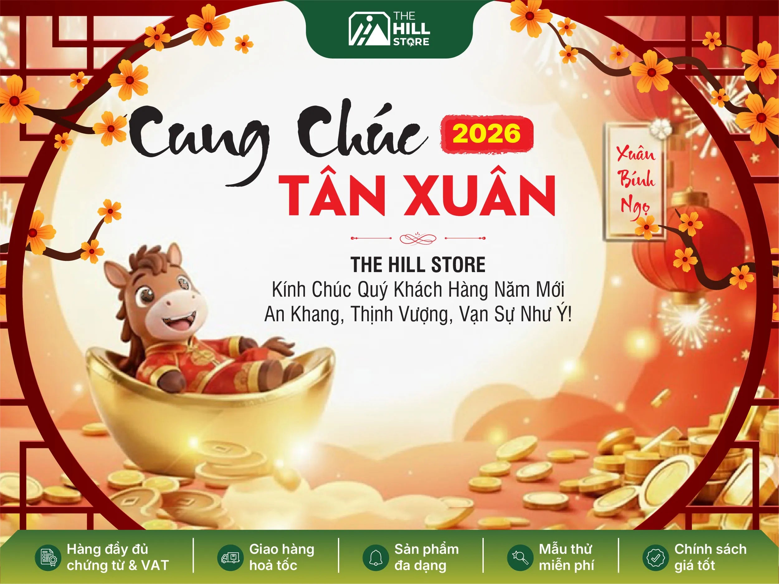Cung chúc tân xuân 2026 - xuân bính ngọ