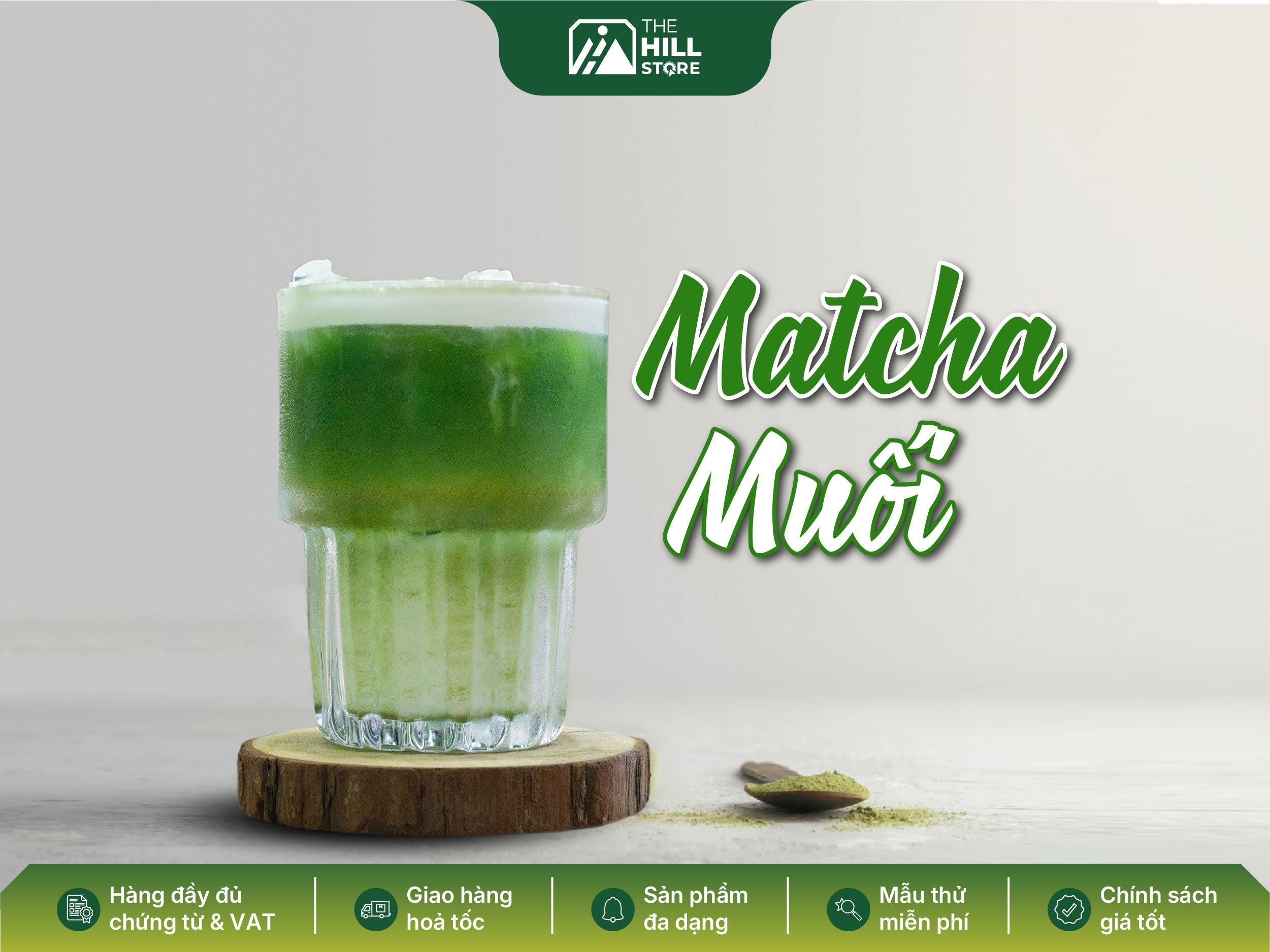 Matcha muối – vị trà xanh nguyên bản cùng lớp kem mặn ngọt mịn màng