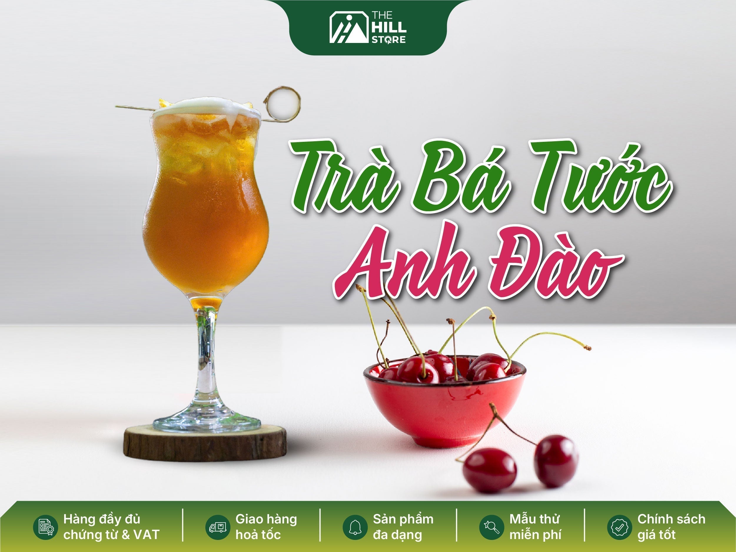 Trà bá tước anh đào - nét lãng mạn đậm chất châu âu trong từng ngụm trà