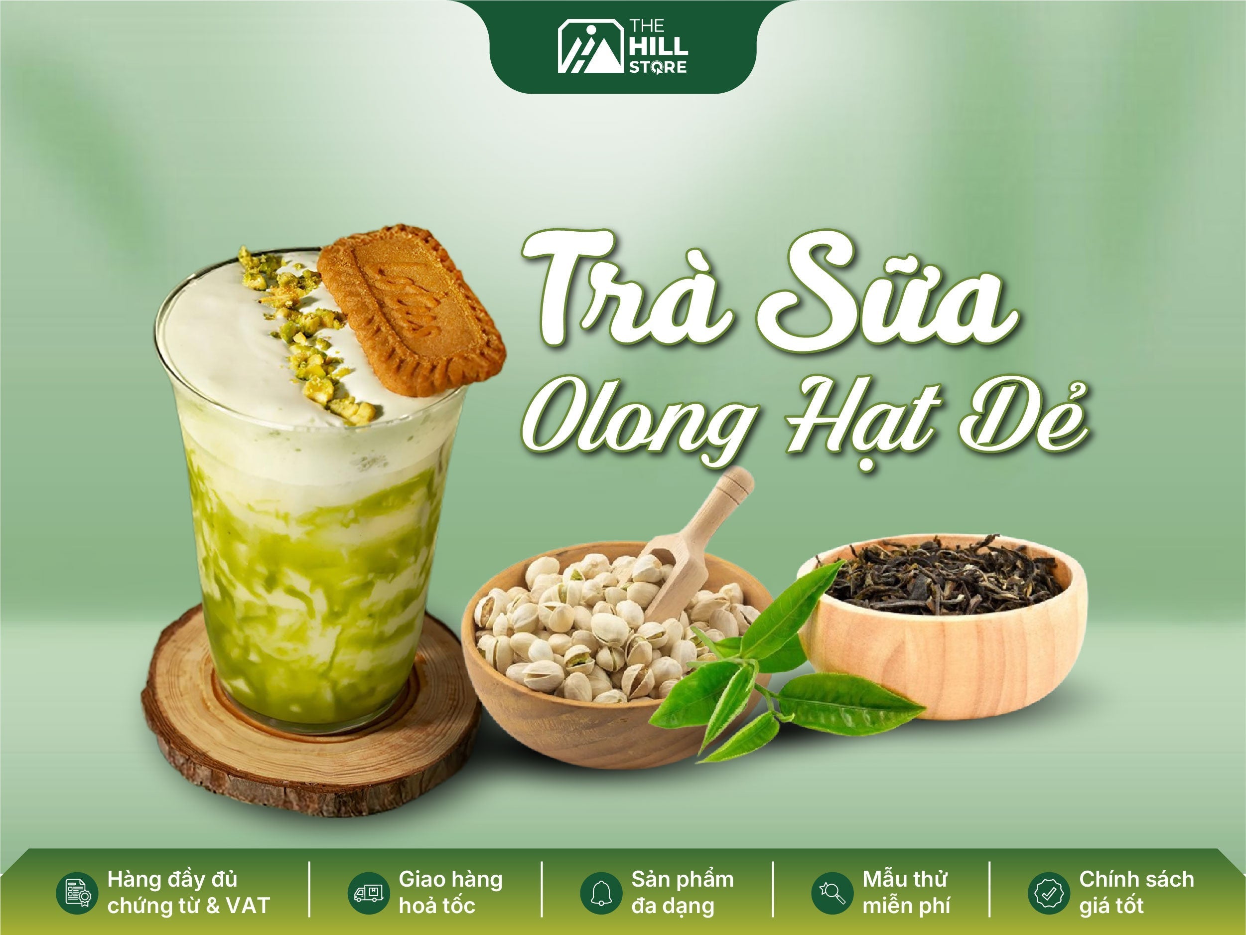 Trà sữa olong hạt dẻ cười – xu hướng trà sữa béo thanh được ưa chuộng hiện nay