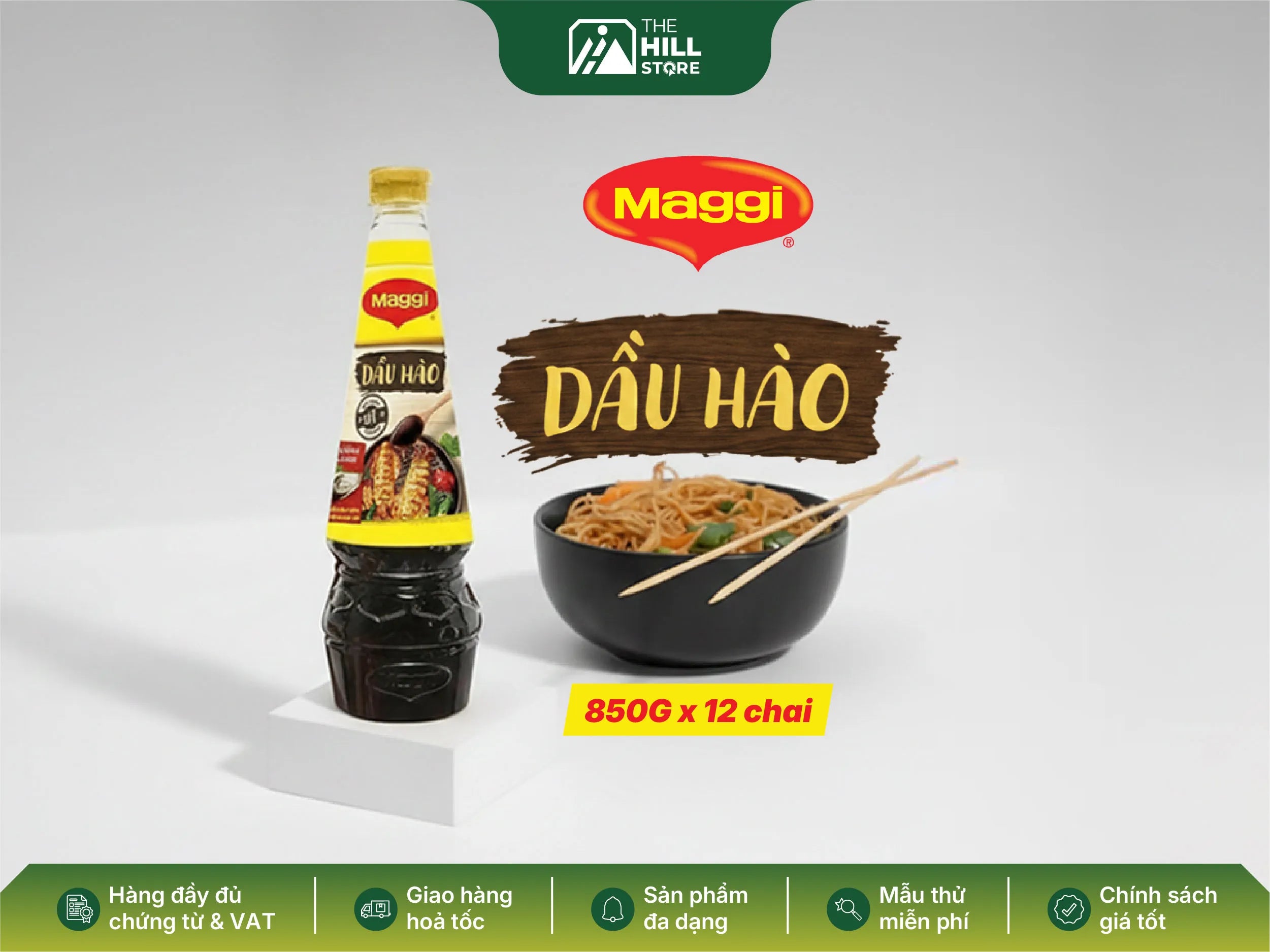 Dầu hào maggi 850g - gia vị quốc dân cho gian bếp