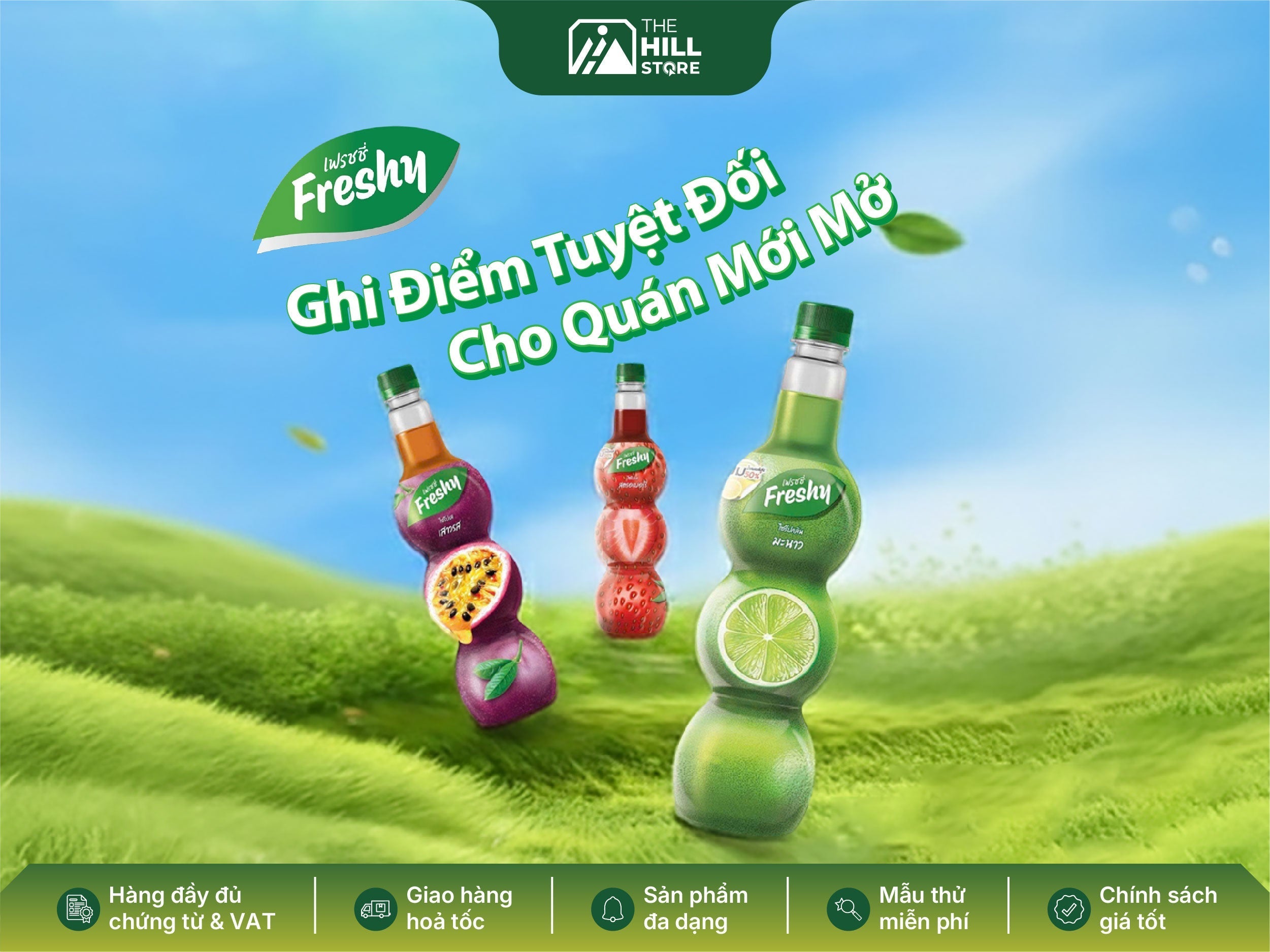Bộ ba syrup quốc dân dễ bán nhất cho menu - trà trái cây -soda - đá xay