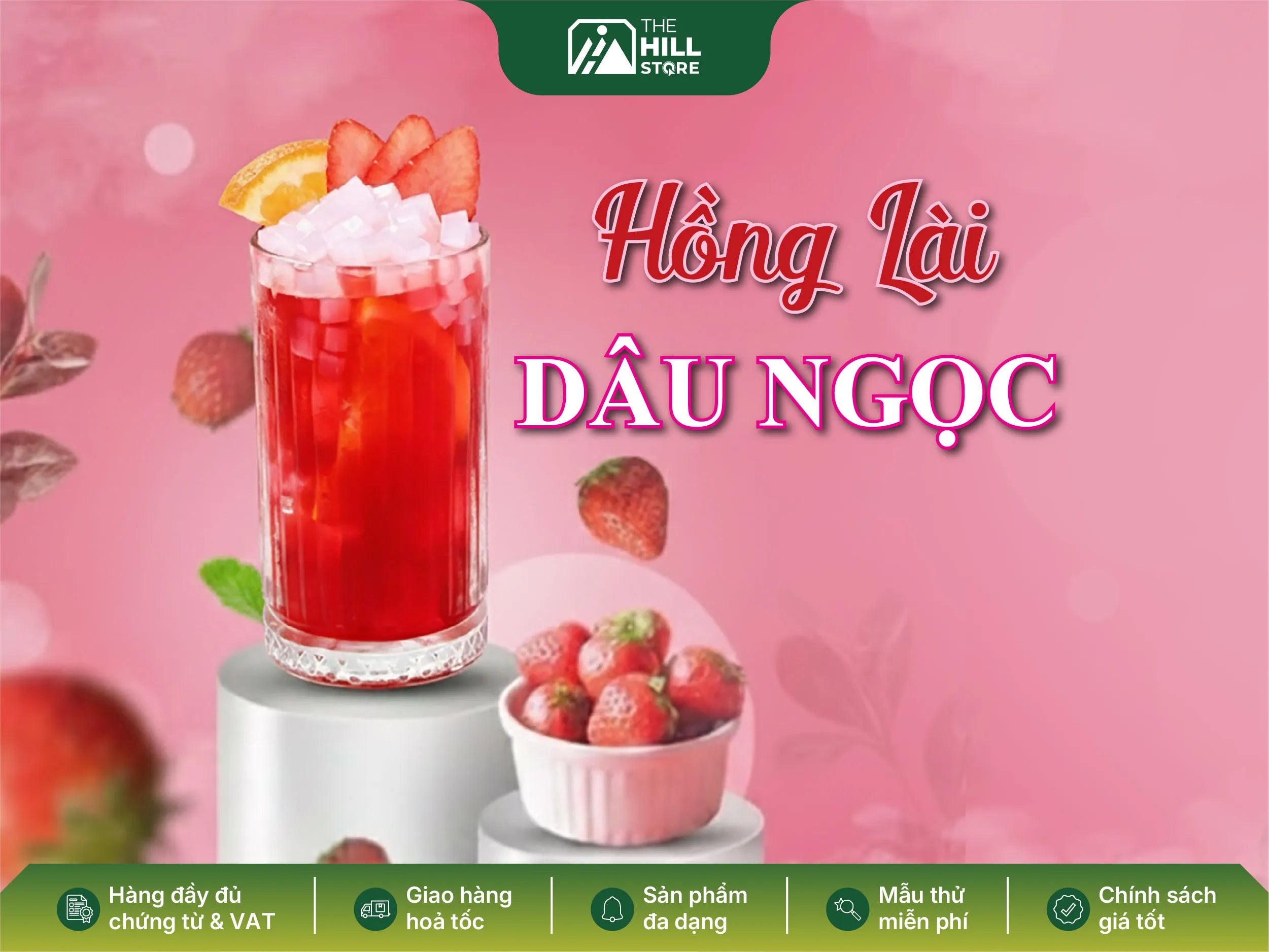 Hồng lài dâu ngọc – sắc hồng ngọt ngào cho mùa noel