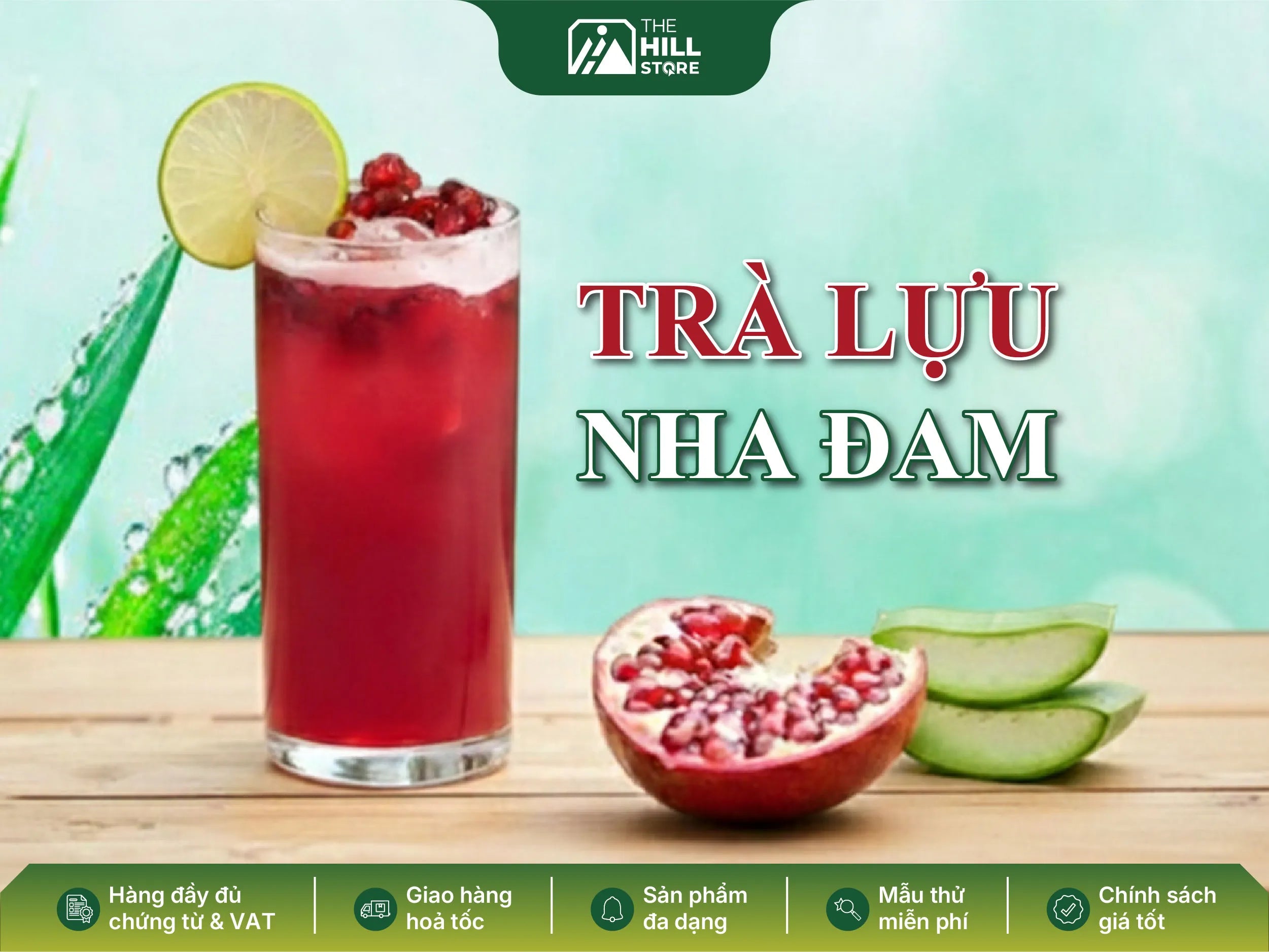 Trà Lựu Nha Đam – Sắc Hồng Dịu Dàng Cho Tháng Ba Yêu Thương
