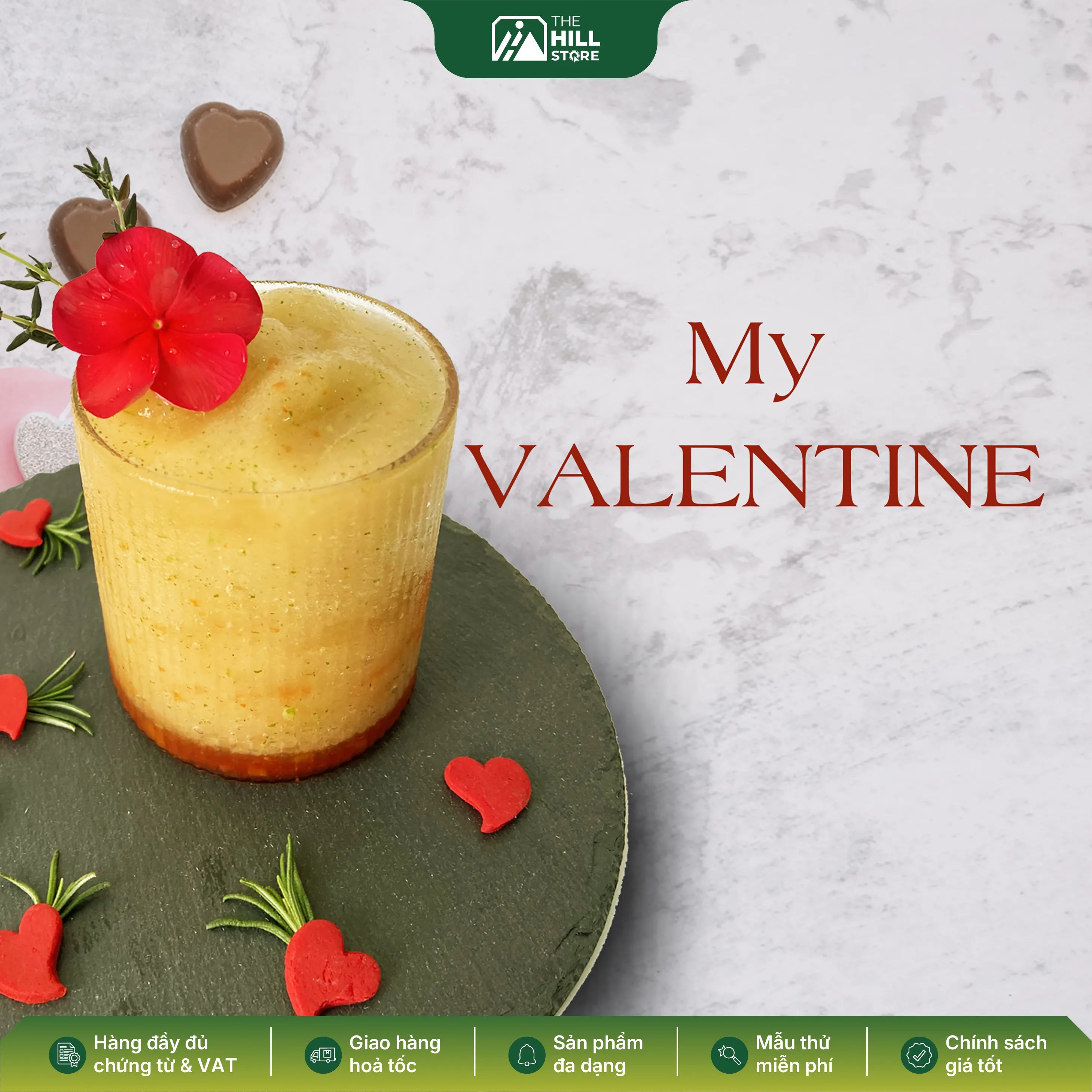 My valentine – hương vị dịu dàng cho ngày lễ tình yêu