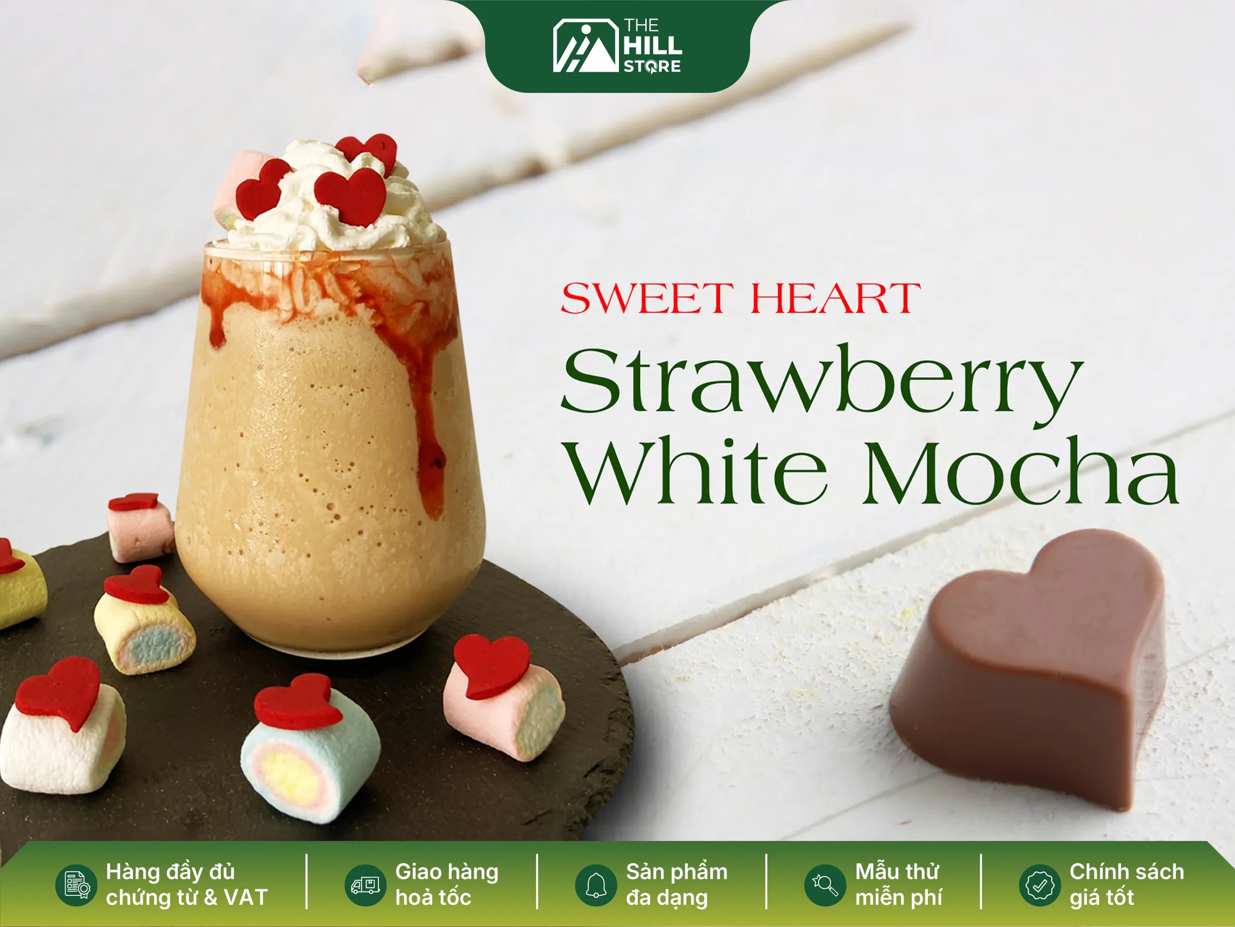 Sweet heart – ly cà phê ngọt ngào dành cho những ngày yêu thương