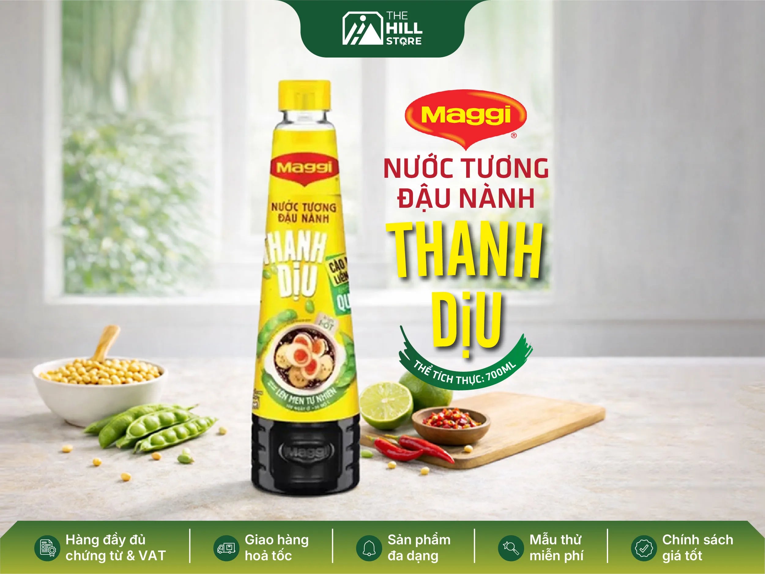 Nước tương đậu nành Maggi - gia vị thanh dịu giúp món ăn tròn vị chuẩn bếp