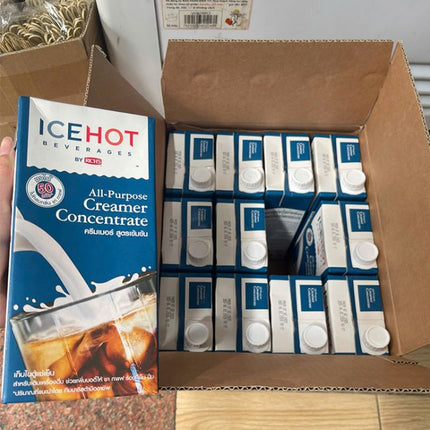 ICE HOT CREAMER - Kem béo thực vật cô đặc 1kg x 12 Hộp