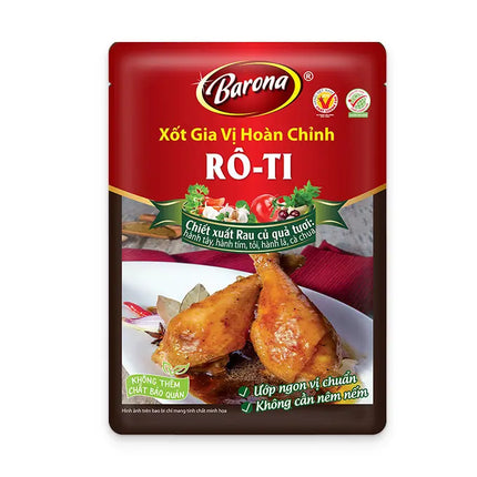 Xốt GVHC Barona - Rô Ti 80g x 80 Gói