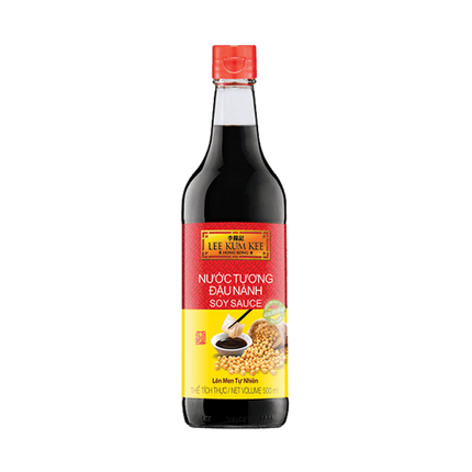 Nước Tương Đậu Nành Thượng Hạng Lee Kum Kee 500ml x 12 Chai