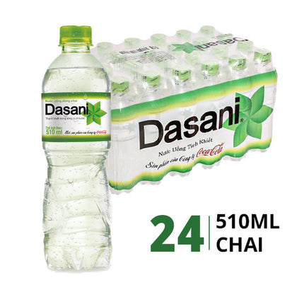 Nước suối Dasani 510ml x 24 chai