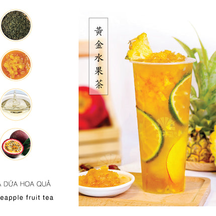 Sốt Dứa Thái Miếng Wonderful 850g x 12 Lon