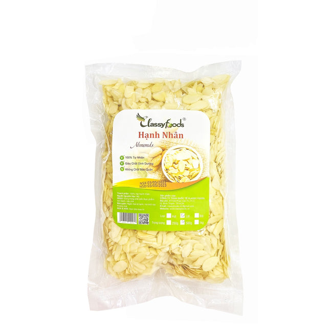 Hạnh Nhân Cắt Lát Classy 500g