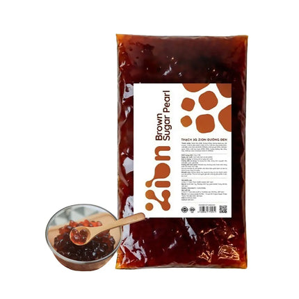 Trân Châu 3Q Đường Đen Zion 2kg x 6 Túi