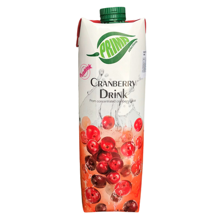 Nước Ép Nam Việt Quất 16% Prima 1L