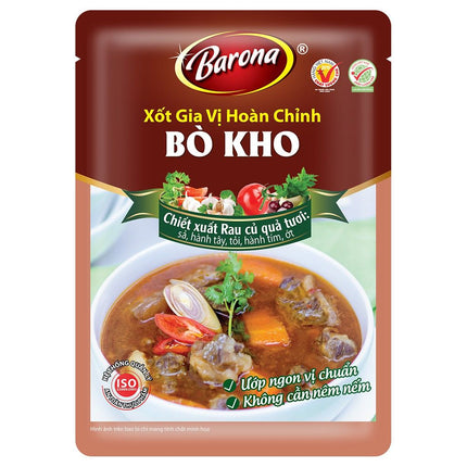 Xốt GVHC Barona - Bò Kho 80g x 80 Gói