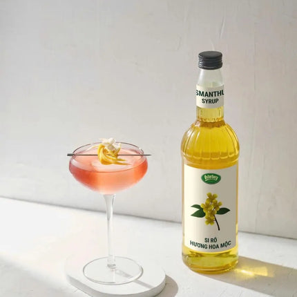 Syrup Osterberg Hương Hoa Mộc (Osmanthus Syrup) 750 ml x 6 Chai