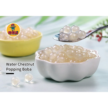 Hạt nổ củ năng ngọc trai LerMao 900g x 12 lon