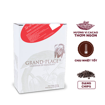 Chocola Chip Đen Hộp 2.5kg