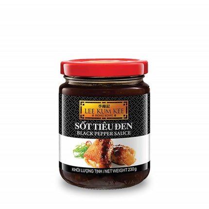 Sốt Tiêu Đen Lee Kum Kee 230g x 12 Hủ