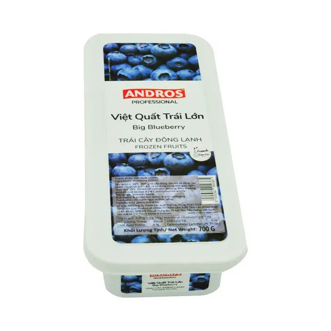 Việt Quất Trái Lớn Đông Lạnh Andros 700g