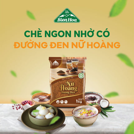 Đường Đen Nữ Hoàng Biên Hoà Túi 1Kg X 20 Túi