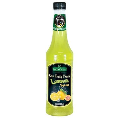 Syrup Golden Farm đậm đặc Chanh 700ml