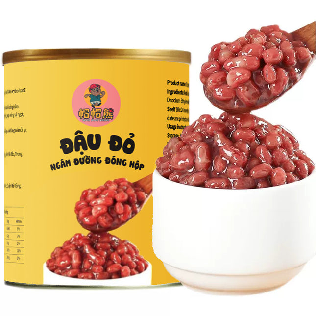 Đậu Đỏ Ngâm Đường LerMao 930g x 12 lon