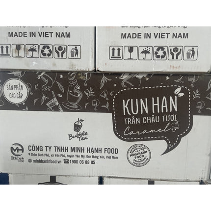 Trân Châu Tươi Kunhan Caramel 3kg x 6 Hộp