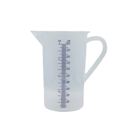 Ca đong nhựa 1.000 ml (vạch tím)
