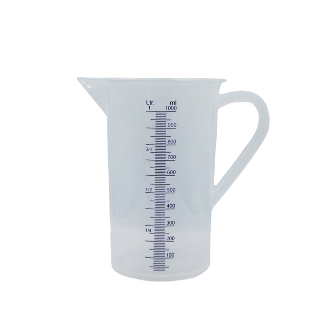 Ca đong nhựa 1.000 ml (vạch tím)