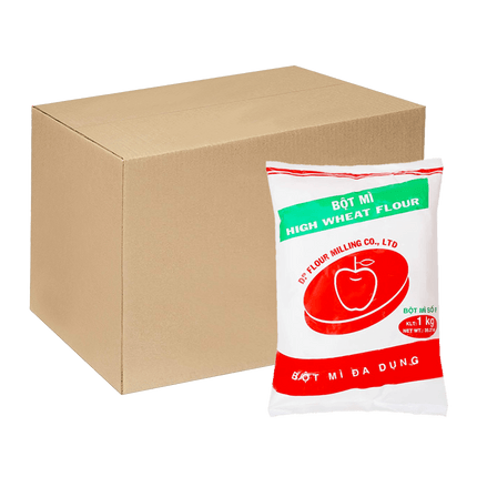 Bột mì trái táo đỏ (bột mì số 8) 500G x 20 gói