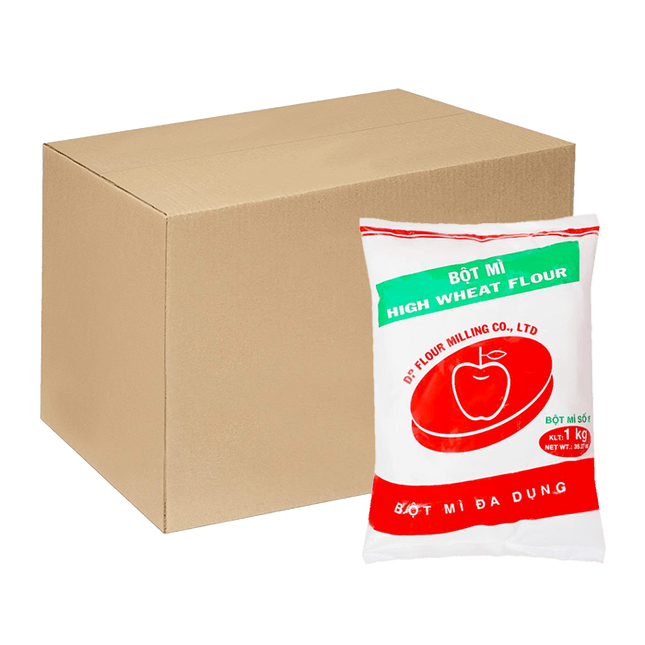 Bột mì trái táo đỏ (bột mì số 8) 500G x 20 gói