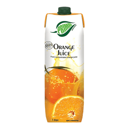Nước ép cam 100% Prima 1000ml x 12 Hộp