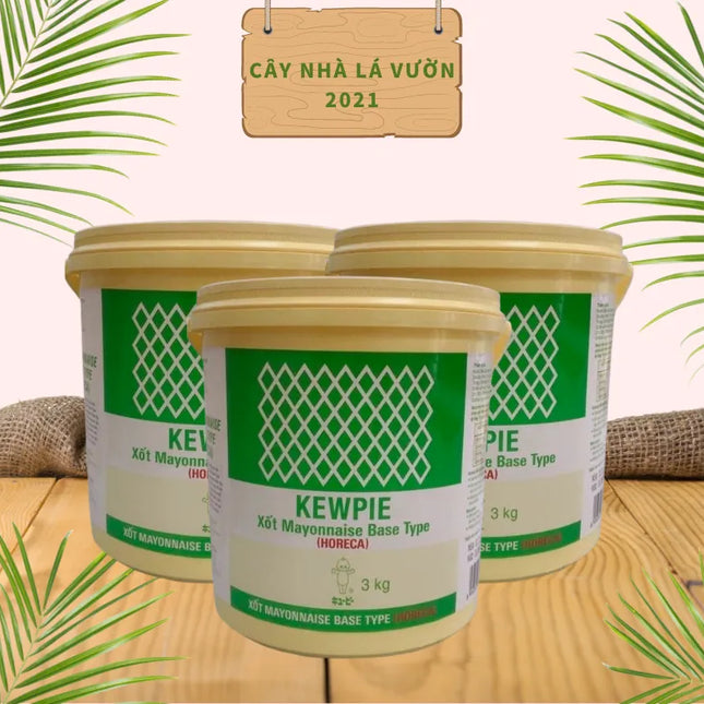 Xốt Mayonnasie Kewpie Base Type 3kg x 4 Xô