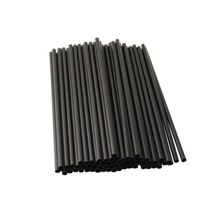 Ống Hút Đen Phi 6 (có màng bọc) Gói 500g
