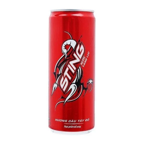 Nước ngọt Sting Dâu 320ml x 24 lon