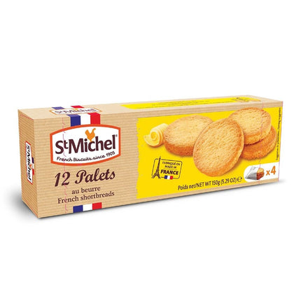 Bánh qui bơ St Michel Palets 150g x 12 Hộp