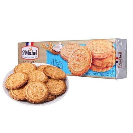 Bánh qui bơ St Michel Sablés dừa 120g x 12 Hộp