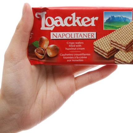 Bánh xốp Loacker Classic Napolitaner 45g x 25 Gói
