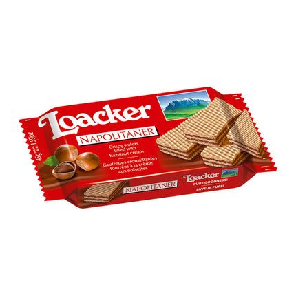Bánh xốp Loacker Classic Napolitaner 45g x 25 Gói