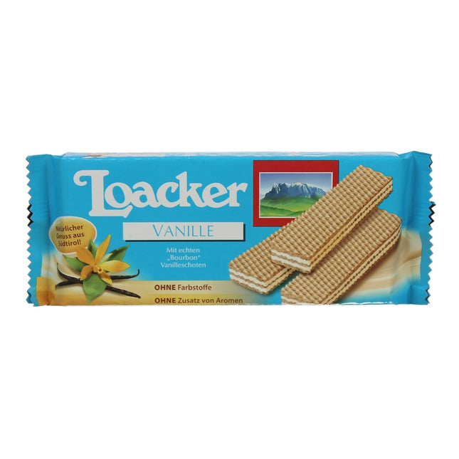 Bánh xốp Loacker Classic Vanille 45g x 25 Gói