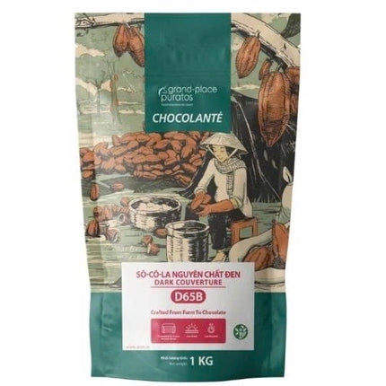 Socola chip đen 65% Puratos 1kg