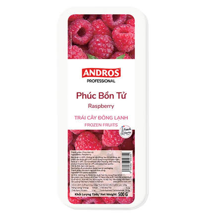 Phúc Bồn Tử Đông Lạnh (Nguyên Trái) Hôp 500g /Frozen Raspberrr 500g