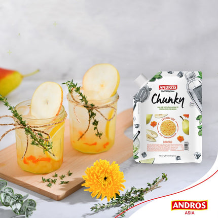 Chunky Lê & Hoa cúc (Pear & Chrysanthemum) ANDROS 1 kg x 8 Túi 3.jpg