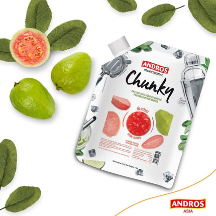 Chunky Ổi hồng (Pink Guava) ANDROS 1 kg x 8 Túi 2.jpg