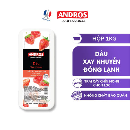 Dâu Xay Nhuyễn Đông Lạnh Andros 1kg 1.jpg