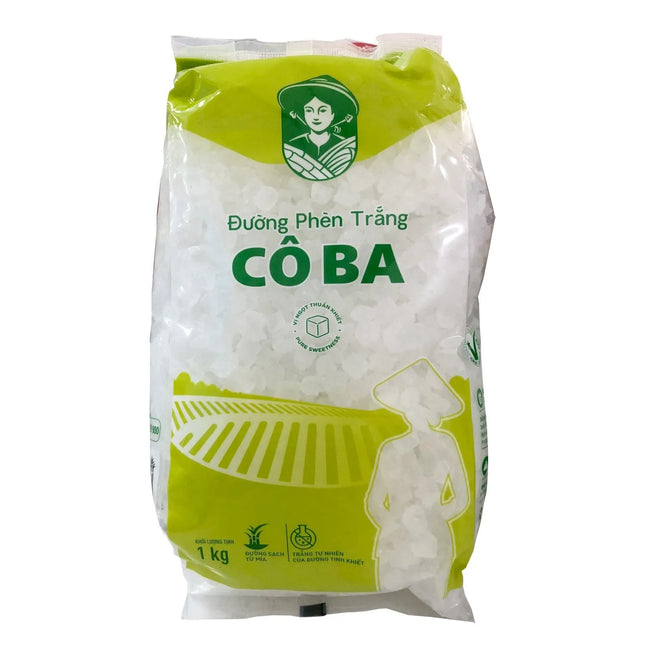 Đường phèn trắng Cô Ba 1kg x 20 gói